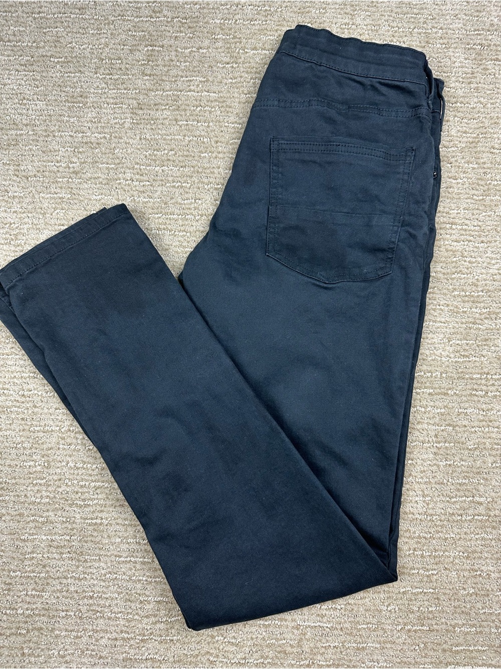 Brody Jeans Men’s Black Slim Straight Denim Streetwear Y2K Casual Minimalist